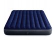 Intex divguļamais matracis 203 x 152 x 25 cm tumši zils ar sūkni cena un informācija | Piepūšamie matrači un mēbeles | 220.lv