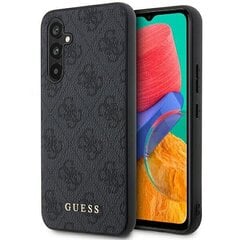 Guess Samsung Galaxy A54 5G A546 4G Metal Gold Logo, pelēks cena un informācija | Telefonu vāciņi, maciņi | 220.lv