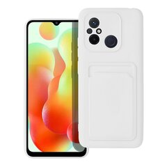Vāciņš Forcell CARD - Xiaomi Redmi 12C, balts цена и информация | Чехлы для телефонов | 220.lv