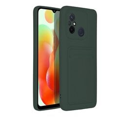 Vāciņš Forcell CARD - Xiaomi Redmi 12C, zaļš cena un informācija | Telefonu vāciņi, maciņi | 220.lv