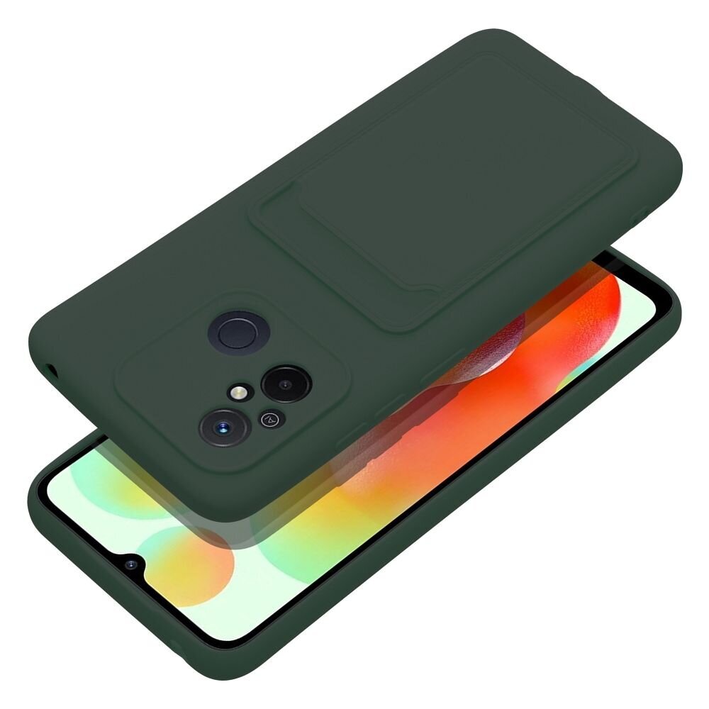 Vāciņš Forcell CARD - Xiaomi Redmi 12C, zaļš цена и информация | Telefonu vāciņi, maciņi | 220.lv