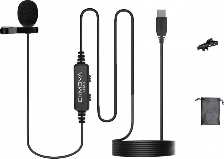 CKMOVA LCM2C - USB C mikrofons cena un informācija | Mikrofoni | 220.lv