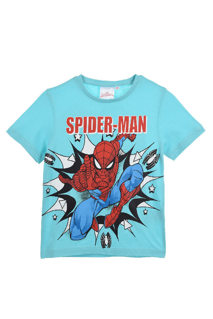 Bērnu t-krekls Spiderman cena un informācija | Zēnu krekli | 220.lv