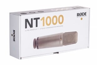 RØDE NT1000 Studio mikrofons cena un informācija | Mikrofoni | 220.lv