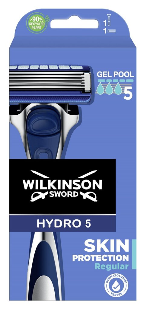 Skuveklis WS Hydro 5, 5 iepakojumu komplekts cena un informācija | Skūšanās piederumi, kosmētika | 220.lv