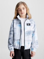 CALVIN KLEIN AOP TV Print Windbreaker 520882986 цена и информация | Свитеры, жилетки, пиджаки для мальчиков | 220.lv