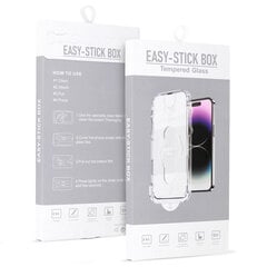 Aizsargstikls Easy Stick Box - iPhone 12 Pro Max cena un informācija | Ekrāna aizsargstikli | 220.lv