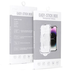 Aizsargstikls Easy Stick Box - iPhone 12 / 12 Pro cena un informācija | Ekrāna aizsargstikli | 220.lv