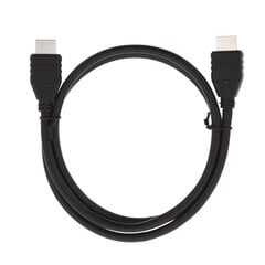 Kabelis - HDMI uz HDMI - 1 metrs melns цена и информация | Кабели и провода | 220.lv