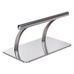 Frizētavas kāju balsts FOOTREST 35cm CHROME цена и информация | Мебель для салонов красоты | 220.lv