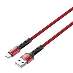 Кабель LDNIO LS63C-5A, USB - USB-C, 5A, красный цена и информация | Кабели и провода | 220.lv
