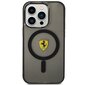 Ferrari FEHMP14LURKK iPhone 14 Pro 6,1" czarny|black hardcase Translucent Magsafe cena un informācija | Telefonu vāciņi, maciņi | 220.lv