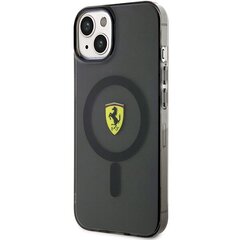 Ferrari FEHMP14SURKK iPhone 14 6,1" czarny|black hardcase Translucent Magsafe cena un informācija | Telefonu vāciņi, maciņi | 220.lv