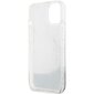 Guess GUHCP14SLCSGSGH iPhone 14 6.1" biały|white hardcase Liquid Glitter Marble cena un informācija | Telefonu vāciņi, maciņi | 220.lv