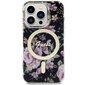 Guess GUHMP14LHCFWSK iPhone 14 Pro 6.1" czarny|black hardcase Flower MagSafe цена и информация | Telefonu vāciņi, maciņi | 220.lv