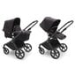 Bugaboo Fox Cub universālie rati, Black/Midnight Black-Midnight Black cena un informācija | Bērnu rati | 220.lv