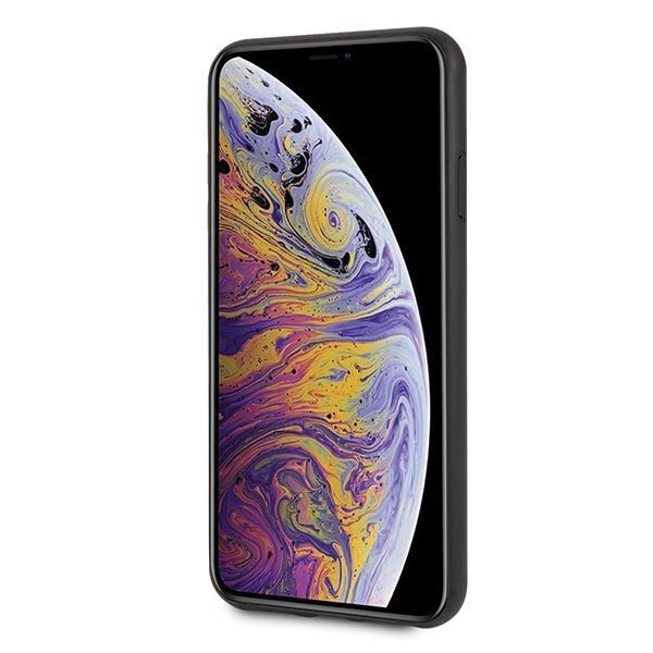 Maks BMW BMHCI65MTRIBK Apple iPhone Xs Max melns cena un informācija | Telefonu vāciņi, maciņi | 220.lv