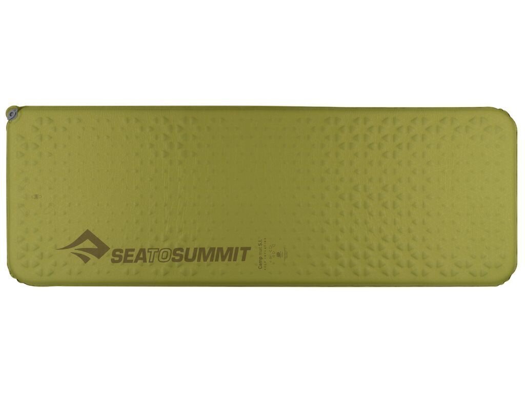 Piepūšamais paklājs Sea to Summit, 3.8 cm, zaļš cena un informācija | Tūrisma matrači un paklājiņi | 220.lv