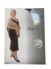 Sieviešu zeķubikses Lady Kama Stella Beige, 20 DEN cena un informācija | Zeķubikses | 220.lv