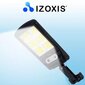 Āra lampa ar saules bateriju un tālvadības pulti 120 LED cena un informācija | Āra apgaismojums | 220.lv