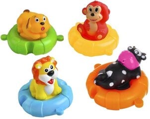 Dzīvnieku, vannas rotaļlietu komplekts cena un informācija | Rotaļlietas zīdaiņiem | 220.lv
