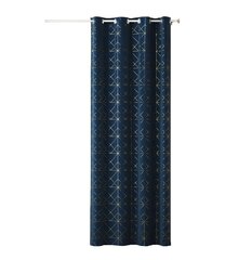 Room99 GLAMMY Curtain 140x250 Dark blue цена и информация | Шторы, занавески | 220.lv