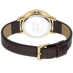 Sieviešu pulkstenis Esprit Harmony Leather Gold cena un informācija | Sieviešu pulksteņi | 220.lv