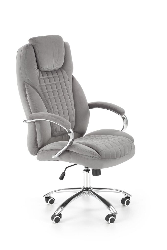 Darba krēsls Halmar King 2, pelēks cena un informācija | Biroja krēsli | 220.lv
