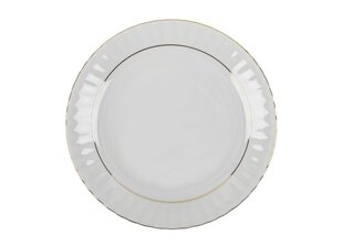 Plāksne 24cm Iwona B014 Zelta līnija цена и информация | Посуда, тарелки, обеденные сервизы | 220.lv