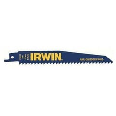 Дисковая пила IRWIN 150 мм 6 Т/дюйм/дерево сгвоздями (25 шт.) цена и информация | Пилы, циркулярные станки | 220.lv