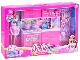 Lelle ar virtuves komplektu "Anlily" cena un informācija | Rotaļlietas meitenēm | 220.lv
