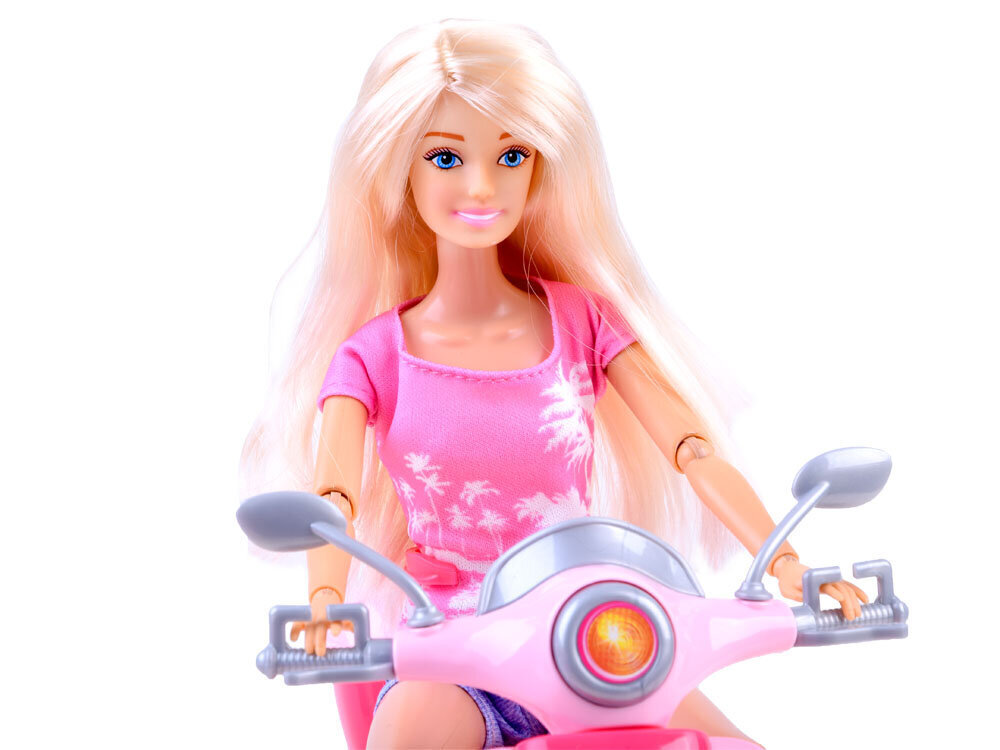 Lelle ar motorolleru cena un informācija | Rotaļlietas meitenēm | 220.lv