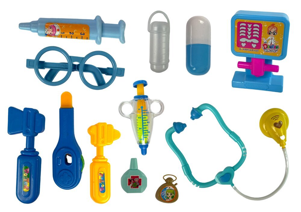 Mazā ārsta komplekts, zils цена и информация | Rotaļlietas meitenēm | 220.lv