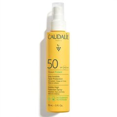 Sejas un ķermeņa sauļošanas sprejs Caudalie Vinosun SPF50, 150 ml cena un informācija | Sauļošanās krēmi | 220.lv