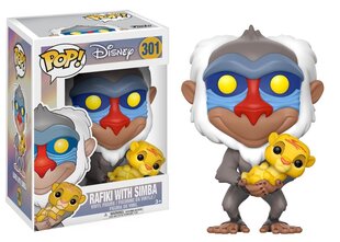 Figūra funko pop, Disnejs, Lauvas karalis Rafiki ar Simbu cena un informācija | Datorspēļu suvenīri | 220.lv