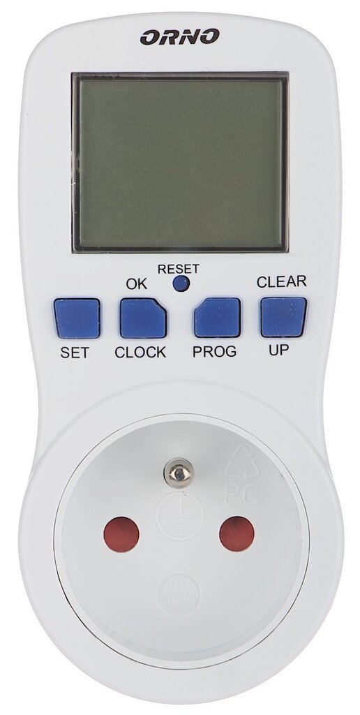 Elektroniskais laika programmētājs or-pre-409 orno cena un informācija | Taimeri, termostati | 220.lv