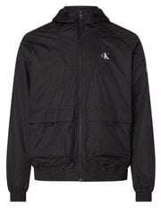 CALVIN KLEIN JEANS Unpadded Hood Harrington Black 560075723 цена и информация | Мужские куртки | 220.lv