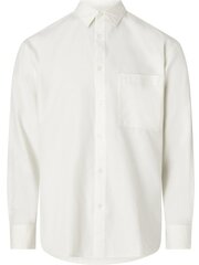 CALVIN KLEIN Cotton Linen Relaxed Shirt 560075820 цена и информация | Мужские рубашки | 220.lv