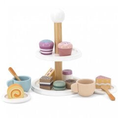 Кофейный набор Viga PolarB с десертами цена и информация | Игрушки для девочек | 220.lv