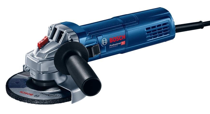 BOSCH LEŅĶA SLĪPMAŠĪNA 115mm 900W GWS 9-115S cena un informācija | Slīpmašīnas | 220.lv