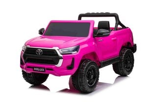 Одноместный электромобиль Toyota Hillux, розовый цена и информация | Электромобили для детей | 220.lv