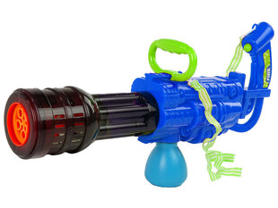 Пистолет для мыльных пузырей, синий цена и информация | Игрушки для песка, воды, пляжа | 220.lv
