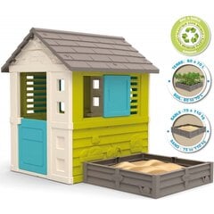 Dārza māja ar smilšu kasti Smoby cena un informācija | Bērnu rotaļu laukumi, mājiņas | 220.lv
