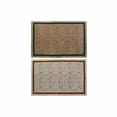 Ковер DKD Home Decor 160 x 230 x 0,4 cm полиэстер Белый Ikat Boho (2 штук) цена и информация | Ковры | 220.lv