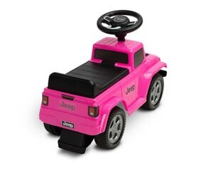 Stumjamā mašīna Toyz Jeep Rubicon Pink cena un informācija | Rotaļlietas zīdaiņiem | 220.lv