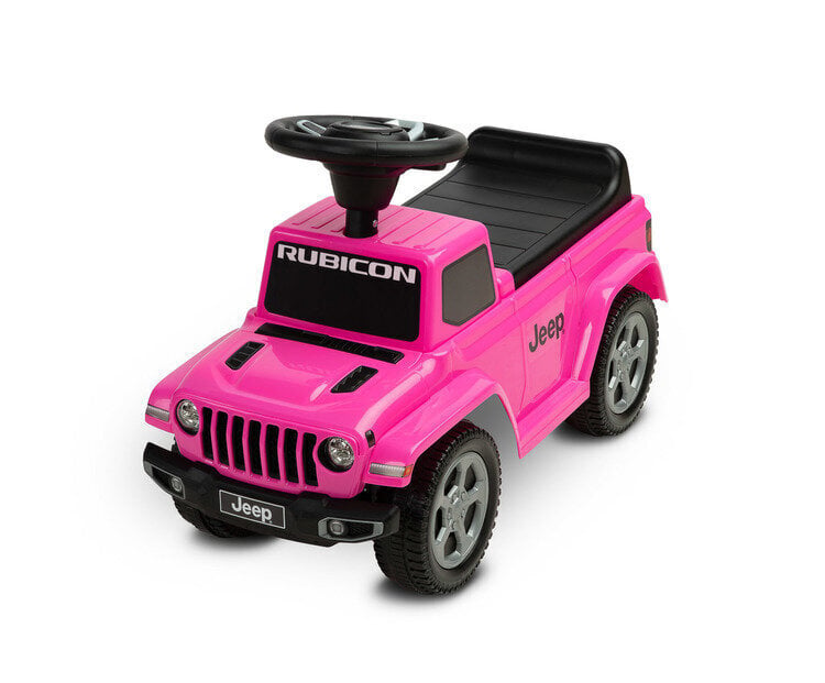 Stumjamā mašīna Toyz Jeep Rubicon Pink cena un informācija | Rotaļlietas zīdaiņiem | 220.lv