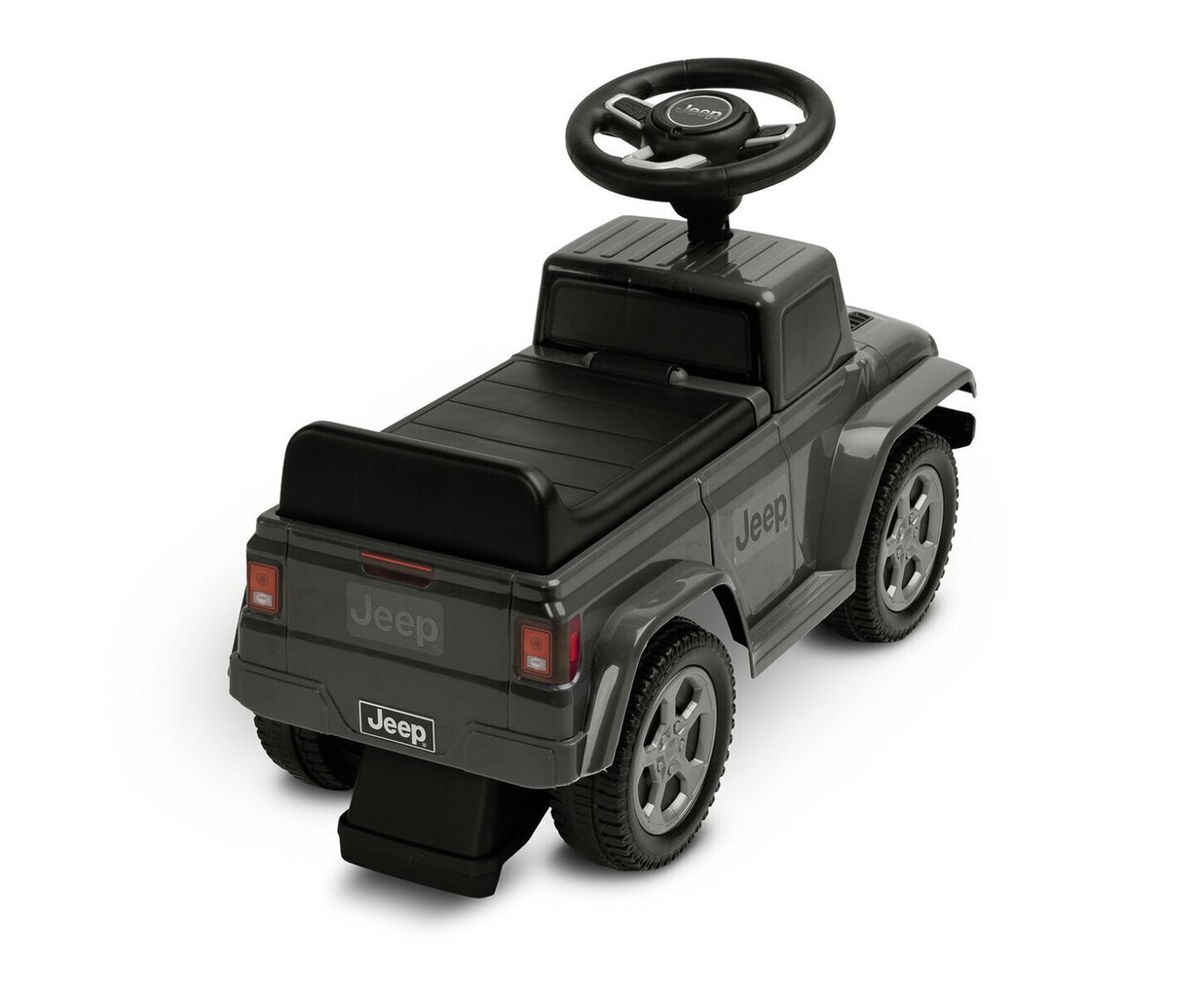 Stumjamā mašīna Toyz Jeep Rubicon Grey cena un informācija | Rotaļlietas zīdaiņiem | 220.lv