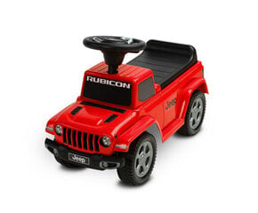 Stumjamā mašīna Toyz Jeep Rubicon Red cena un informācija | Rotaļlietas zīdaiņiem | 220.lv