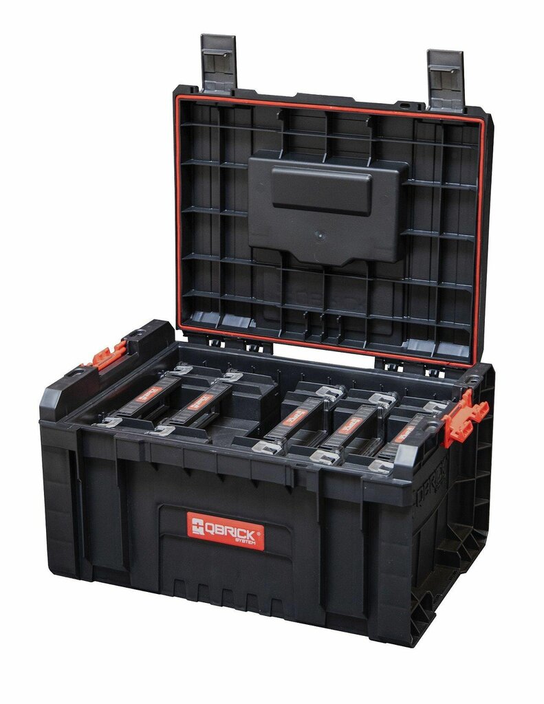 QBRICK SYSTEM PRO TOOLBOX SET + 5 x QBRICK SYSTEM TWO ORGANIZER MULTI цена и информация | Instrumentu kastes | 220.lv