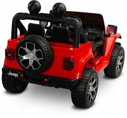 Одноместный детский электромобиль Toyz Jeep Rubicon, красный цена и информация | Электромобили для детей | 220.lv